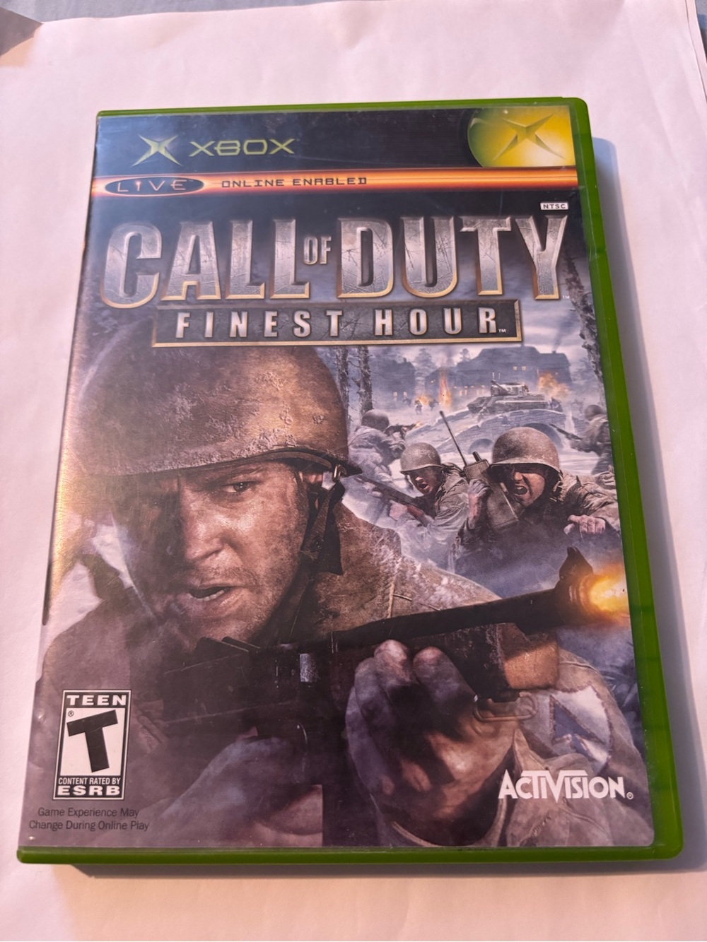 Xbox Call of Duty: Finest Hour CIB